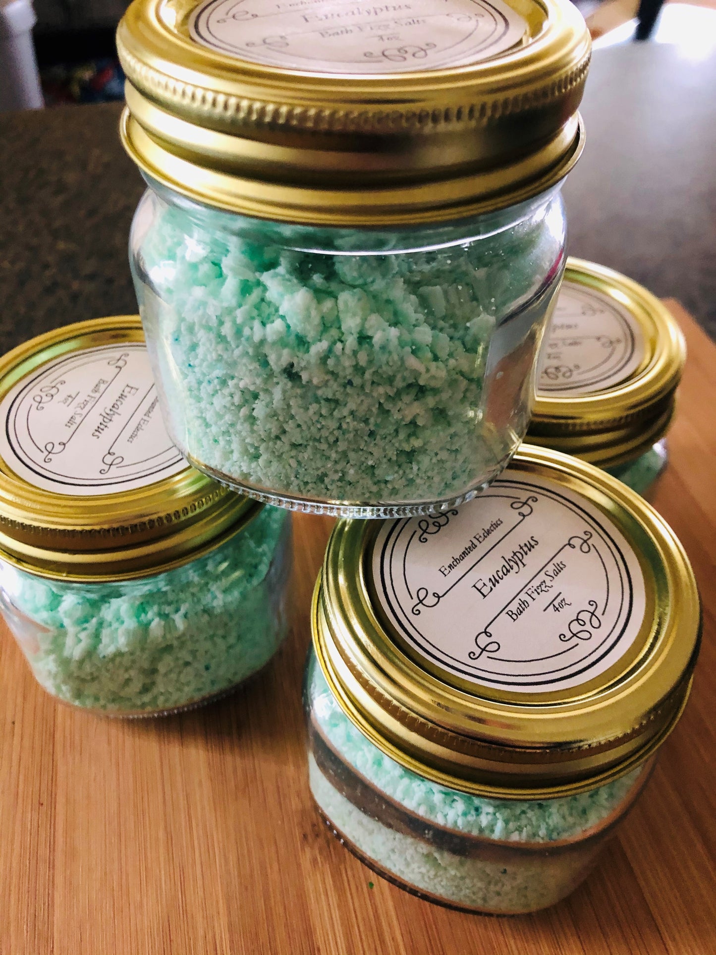 Eucalyptus Fizz Bath Salts *Organic