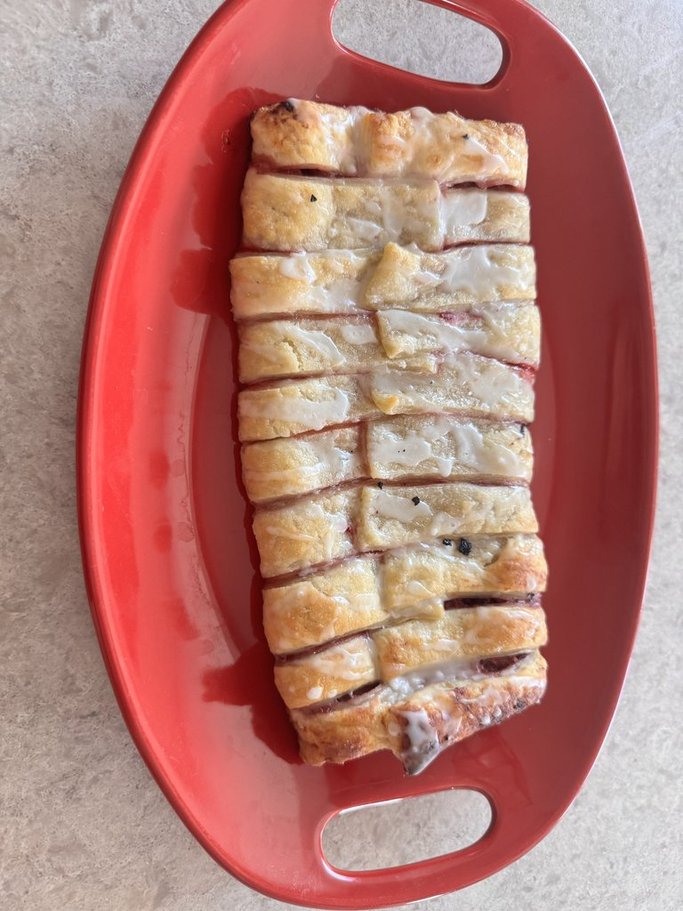 Lemon Berry Strudel