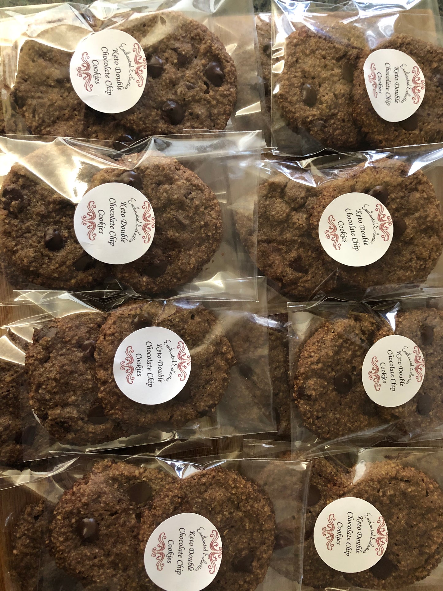 Keto Double Chocolate Chip Cookies *Diabetic Friendly* Gluten Free*Sugar Free
