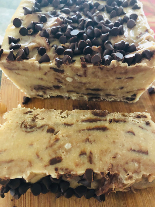 Chocolate Chip Cookie Dough Fudge * Chewy, Delicious, Creamy loaded with Mini Chocolate Chips * 1 1/4 pound