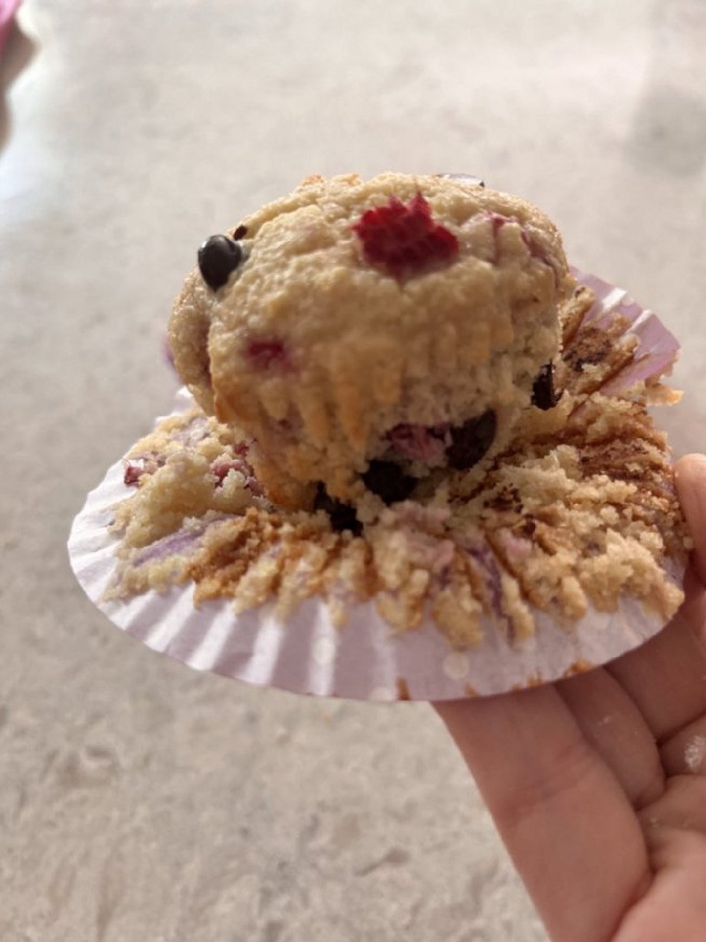 Keto Lemon Raspberry Chocolate Chip Muffins * Gluten Free * Diabetic Friendly
