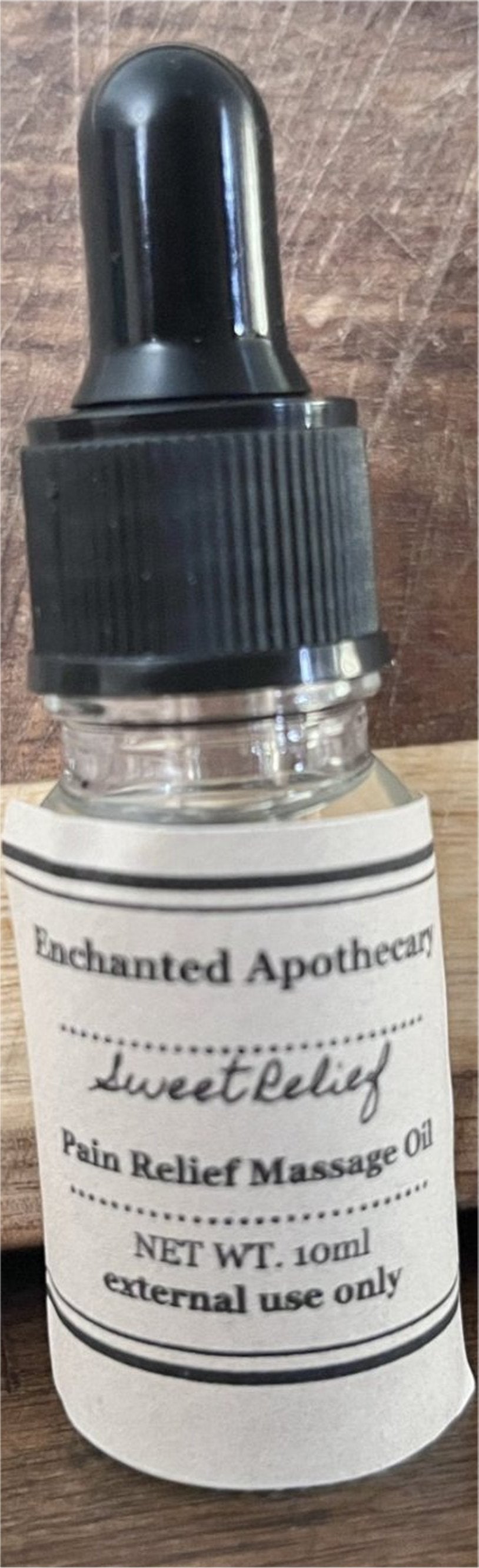 Sweet Relief  Pain Relief Massage Oil *Fast Pain Relief Massage Oil * ORGANIC * VEGAN