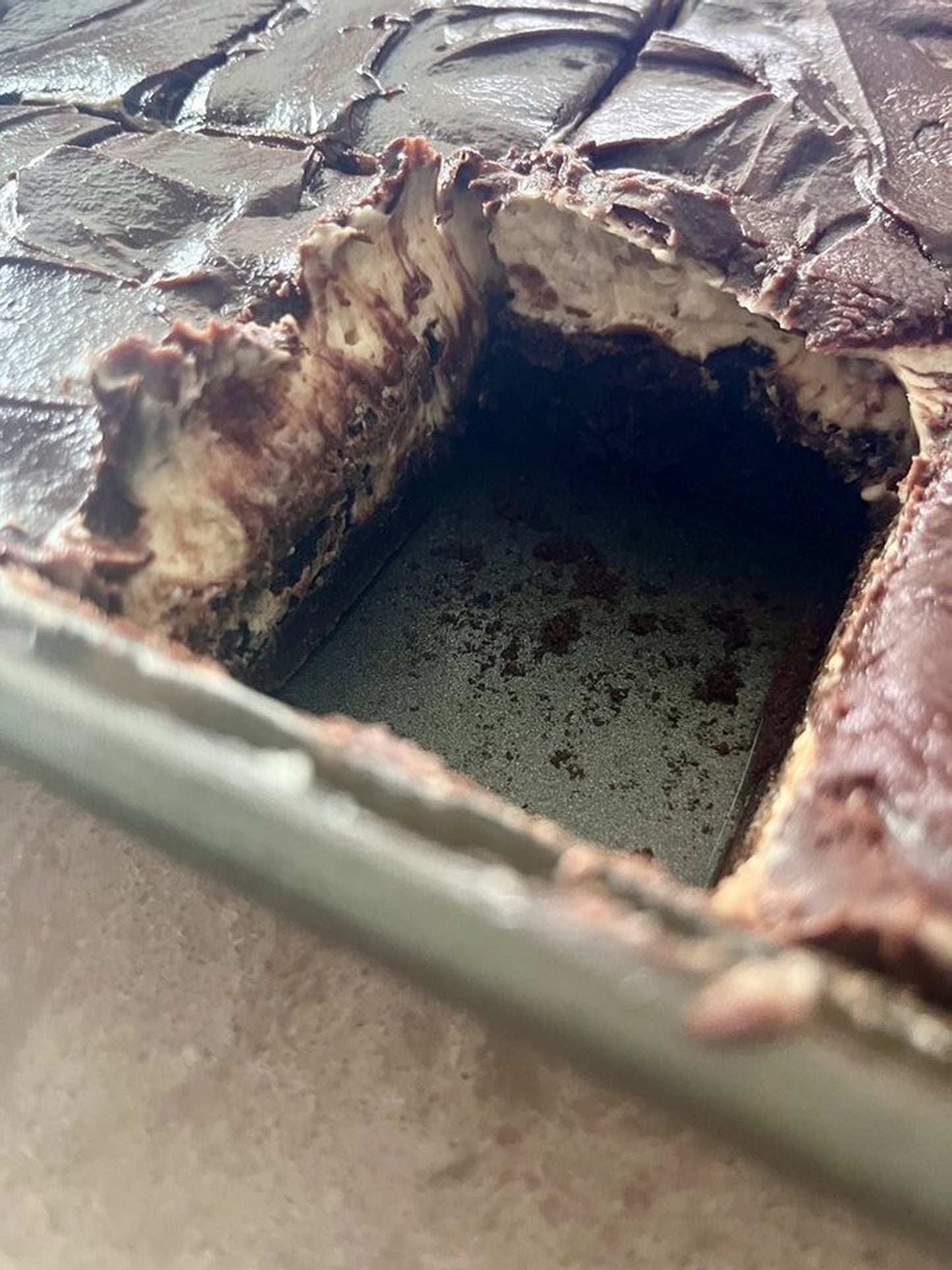Irish Cream Brownies - Bailey's Irish Cream Brownies