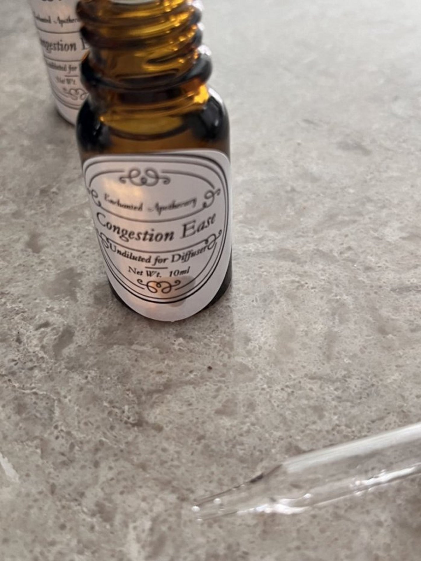 Congestion Ease Oil Blend - choice of dropper or roller bottle