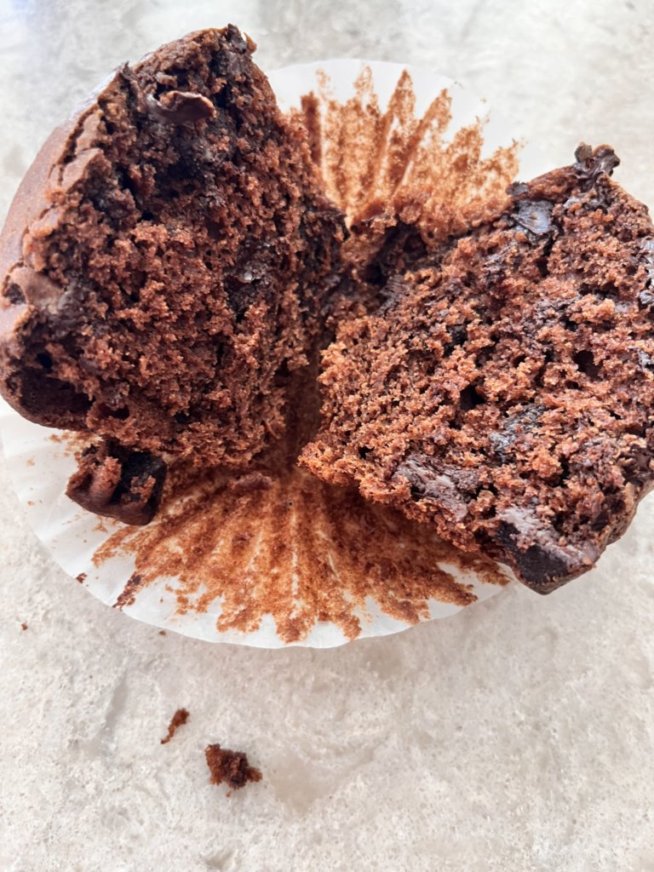 Double Dark Chocolate Muffins * Super Moist & Delicious *