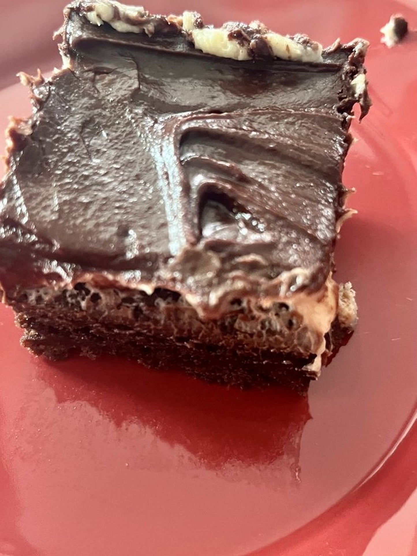 Irish Cream Brownies - Bailey's Irish Cream Brownies