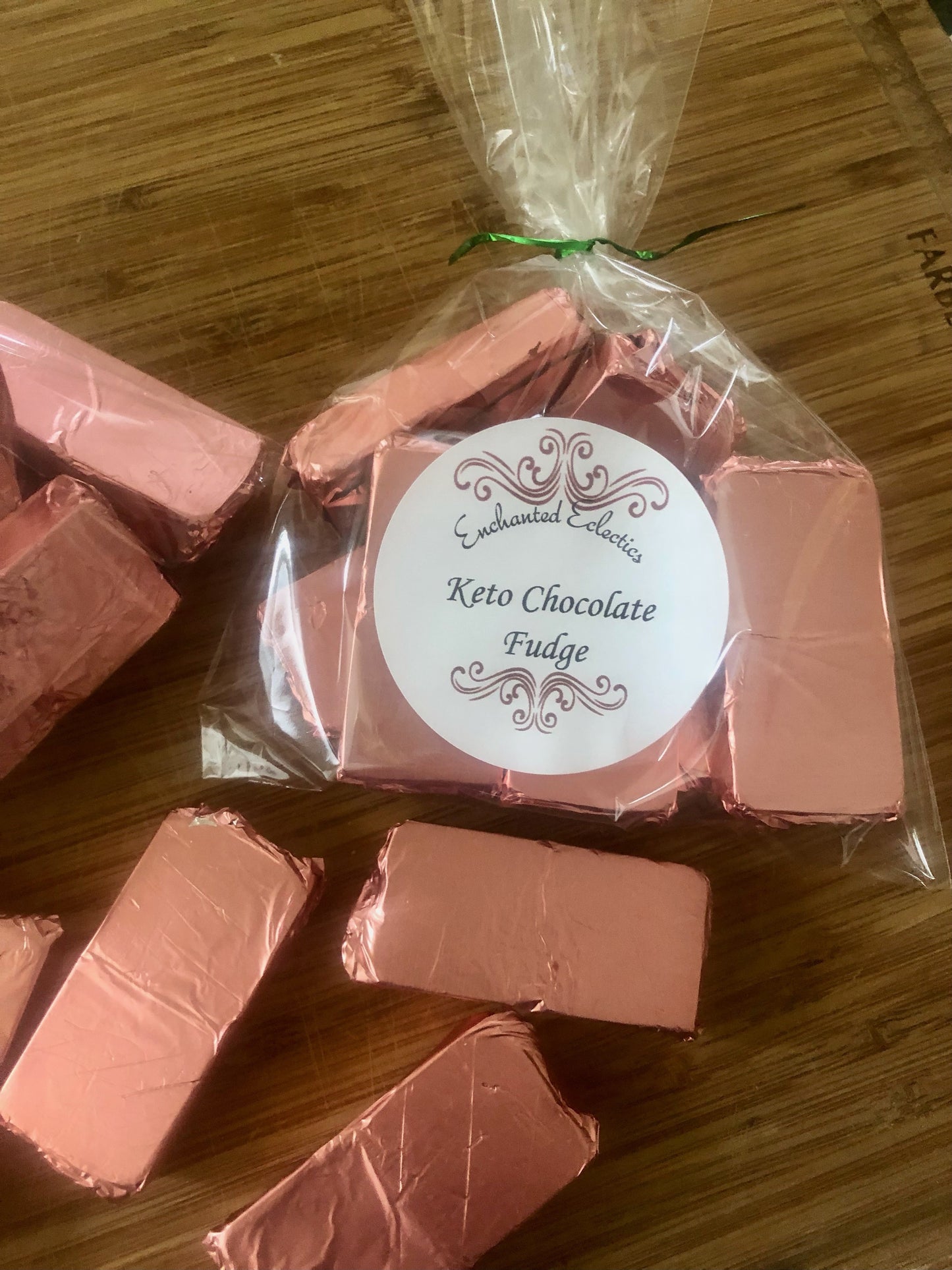 Keto Chocolate Fudge * Organic * Gluten Free * Diabetic Friendly * 1 Net Carb Per Serving