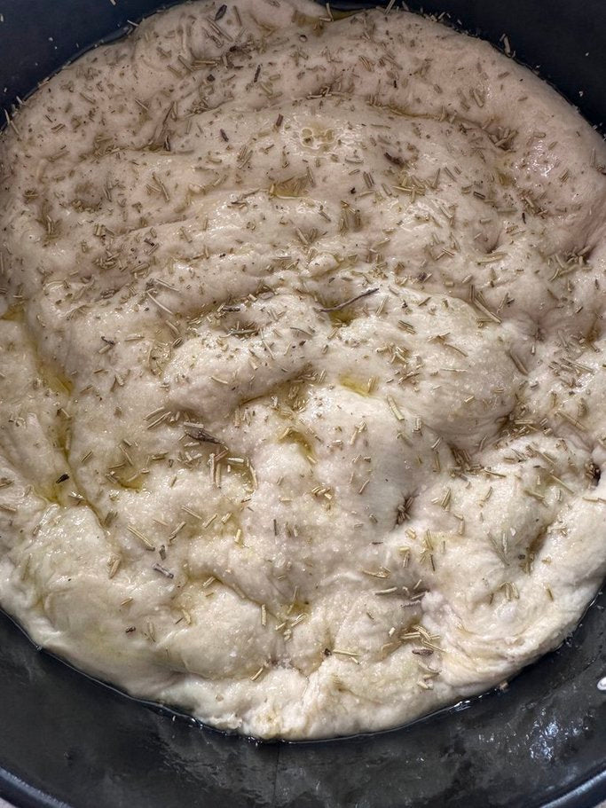 Rosemary & Olive Oil Focaccia Bread  * Vegan Friendly *