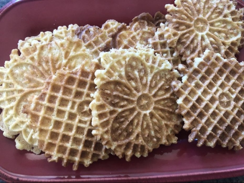 Keto Pizzelle *Keto Waffle Cookies* 0 Net Carbs Per Serving * Diabetic Friendly * Gluten Free