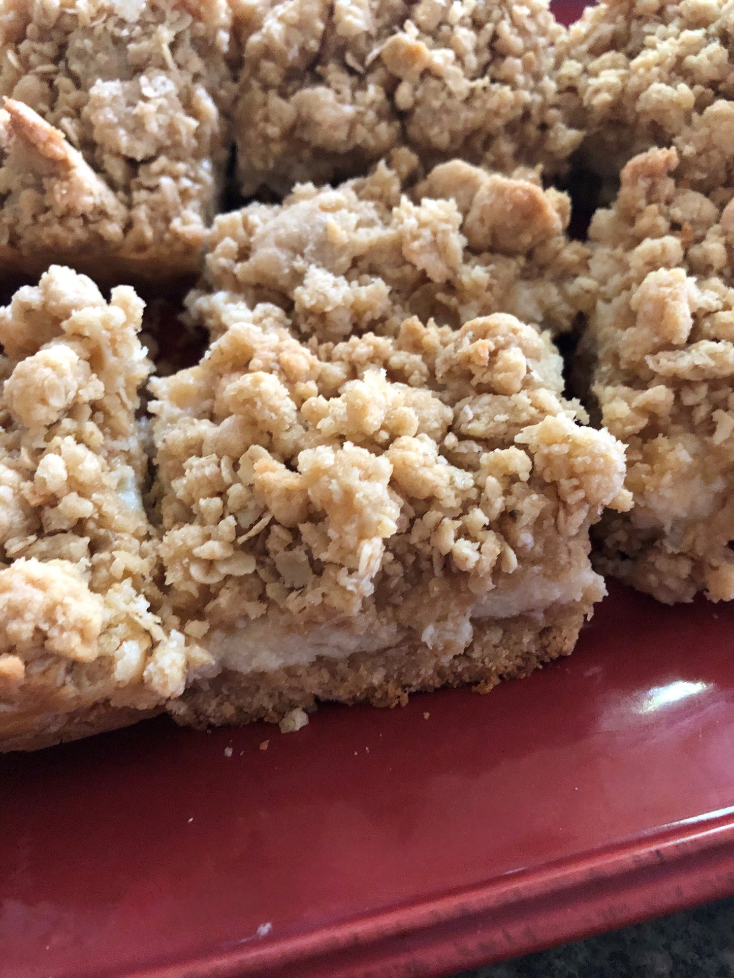 Oatmeal Lemon Cream Bars * Homemade with Organic Ingredients
