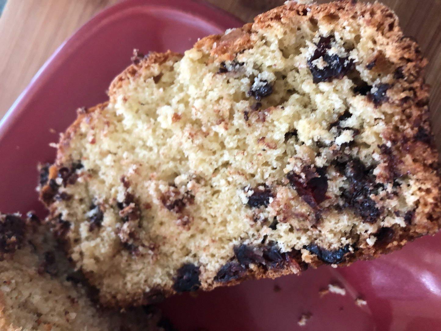 Orange Vanilla Cranberry Bread with Chocolate Chips - multiple sizes available *