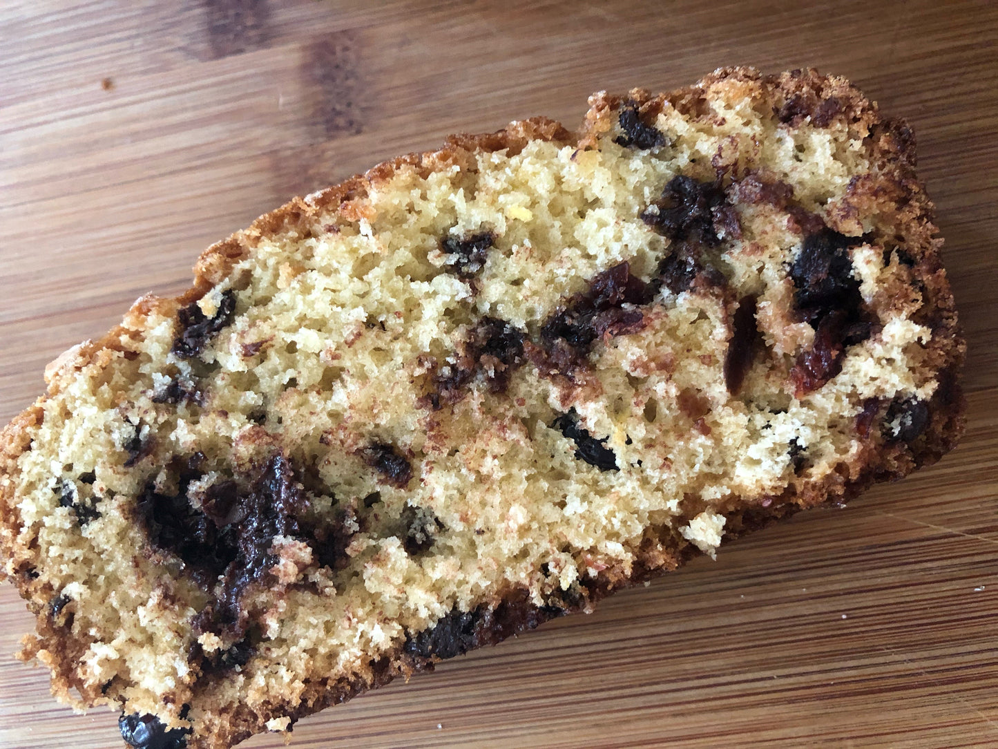 Orange Vanilla Cranberry Bread with Chocolate Chips - multiple sizes available *