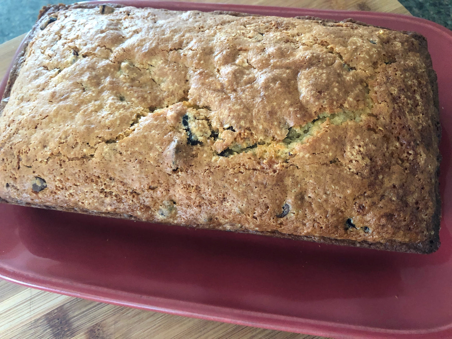 Orange Vanilla Cranberry Bread with Chocolate Chips - multiple sizes available *