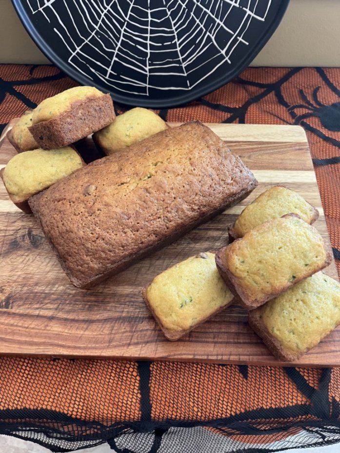 Homemade Zucchini Cranberry Bread
