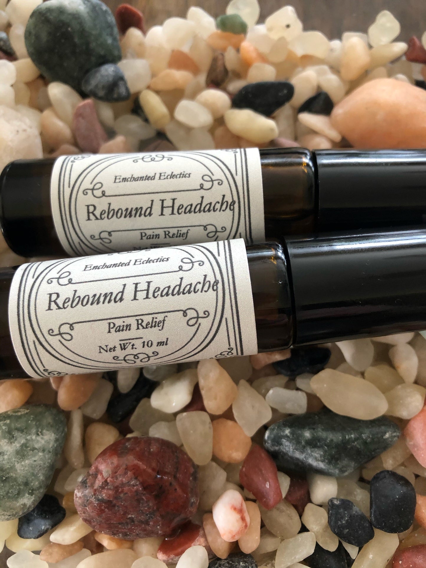 Rebound Headache Relief * Organic * 10 ML Roller * Vegan