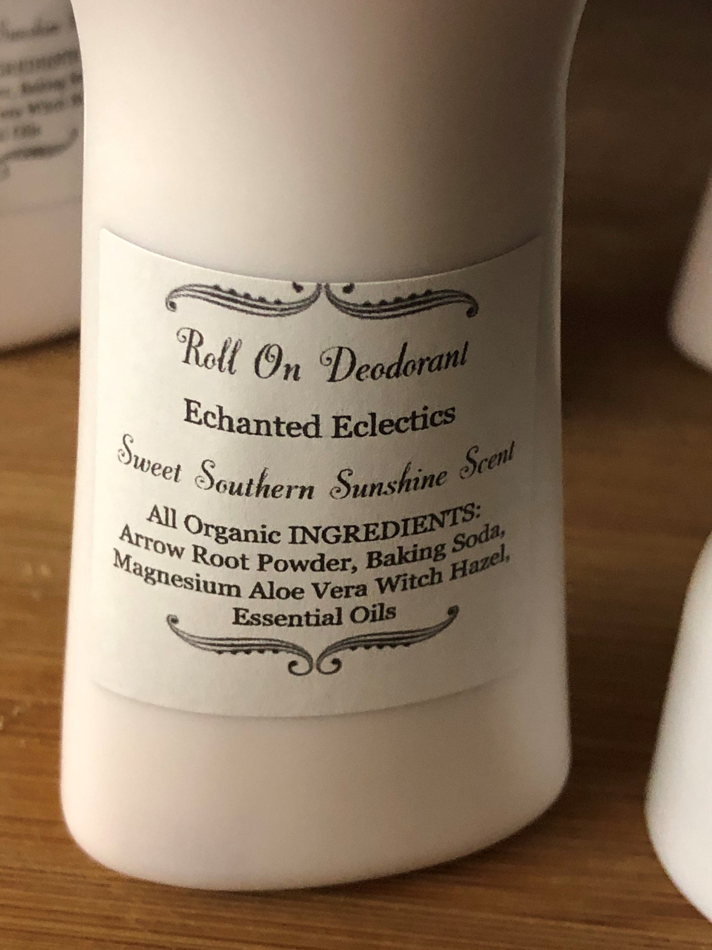 Sweet Southern Sunshine Organic Roll On Antiperspirant Deodorant ~Aluminum Free~