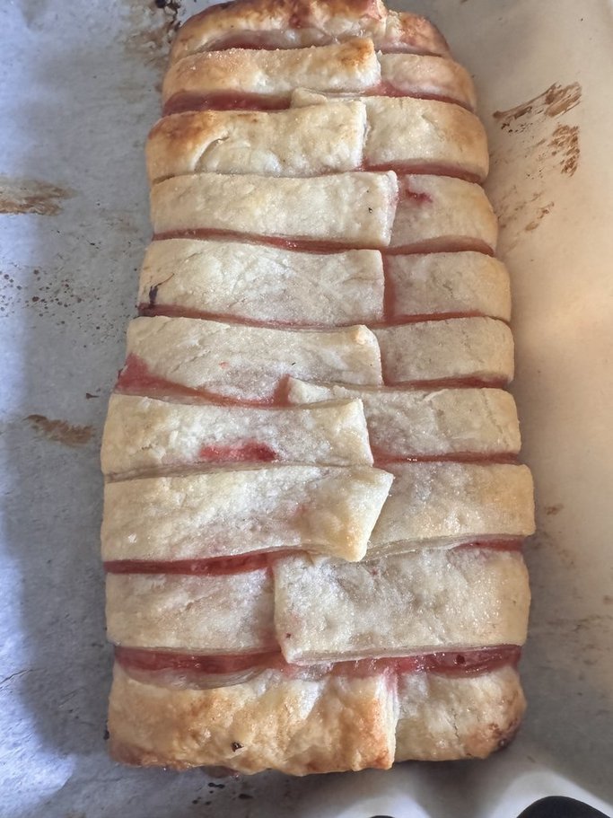 Lemon Berry Strudel