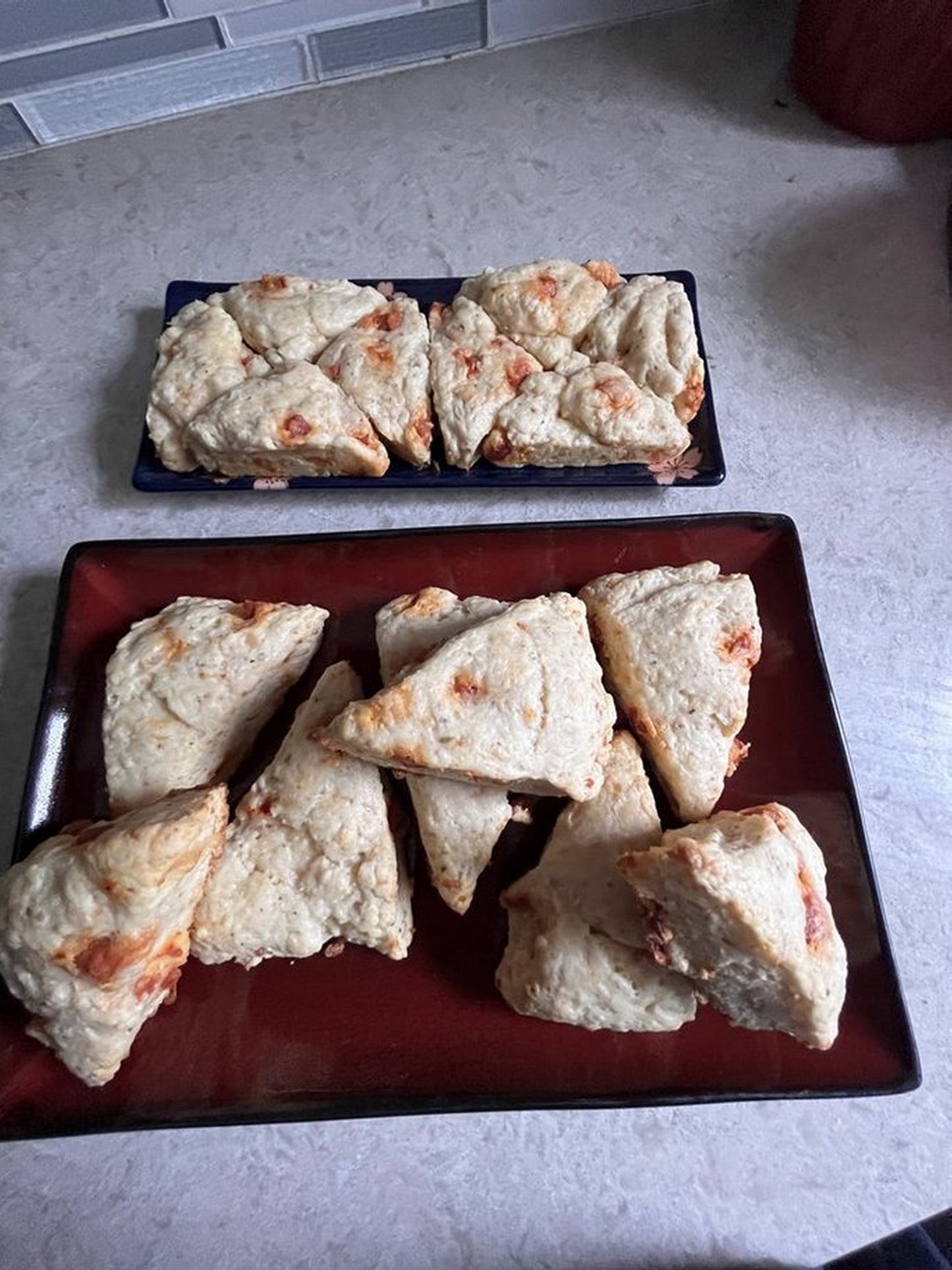 Pepperoni Provolone Scones * Choice of Large or Mini Scones * Pepperoni Mozzarella Scones *