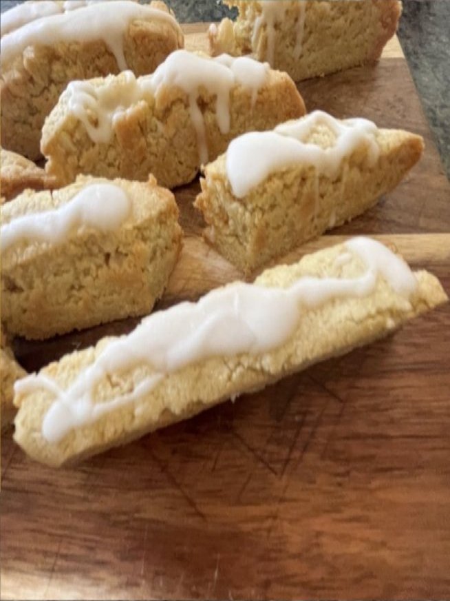 Keto Coconut Lime Macadamia Nut Biscotti *Diabetic Friendly* Gluten Free*Sugar Free