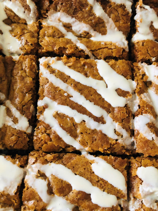 Biscoff Cookie Butter Blondies