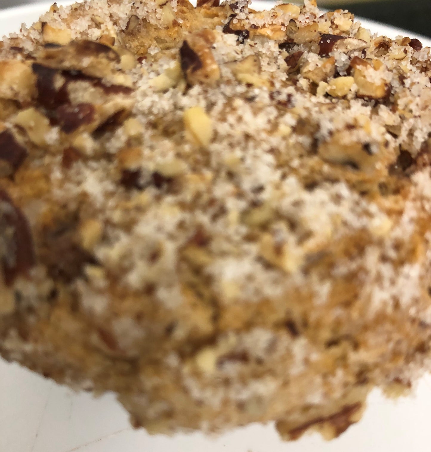 Crumb Topped Butter Pecan Muffins