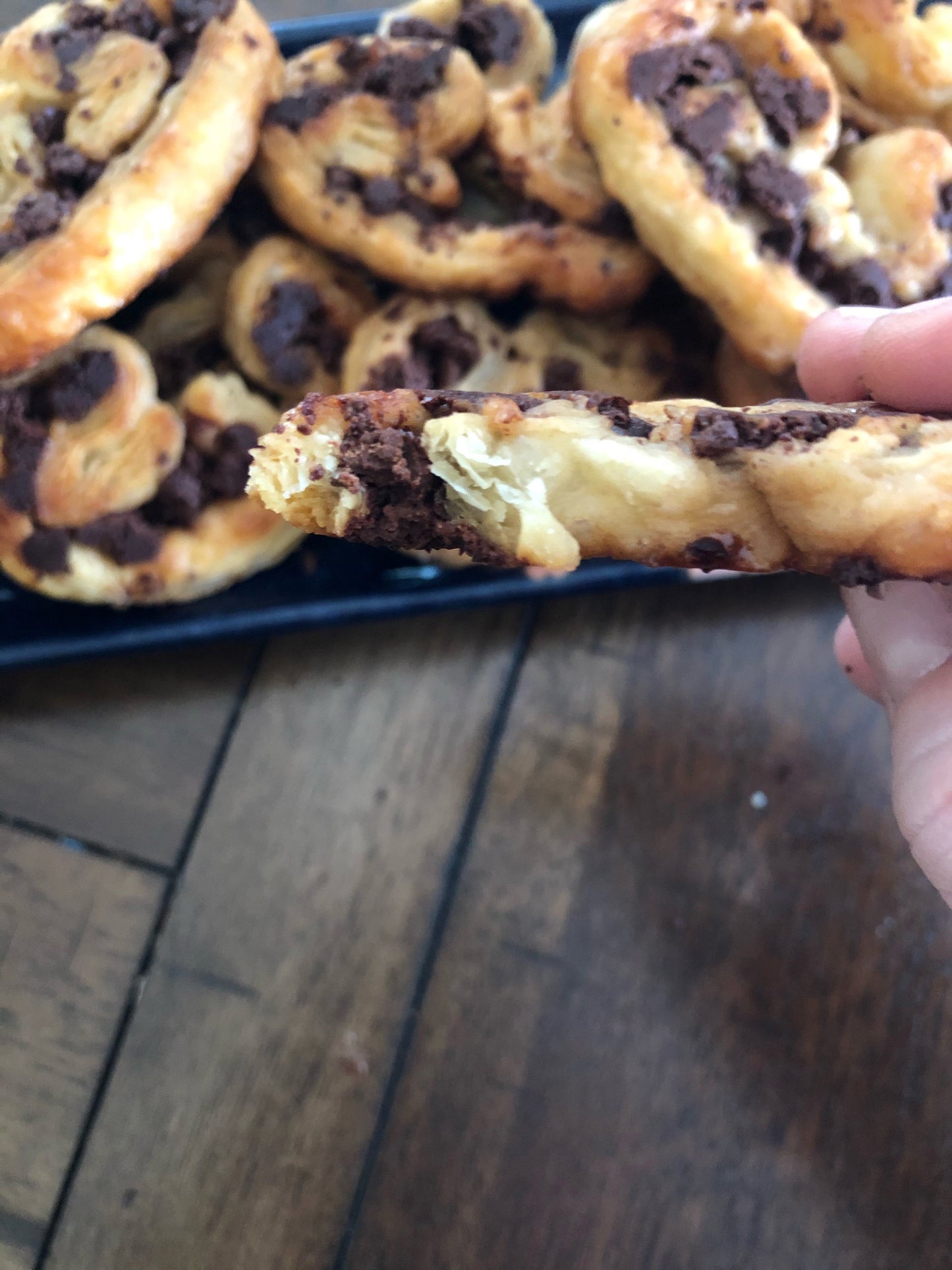 French Palmiers ** Angel Wing Cookies ** Elephant Ear Cookies