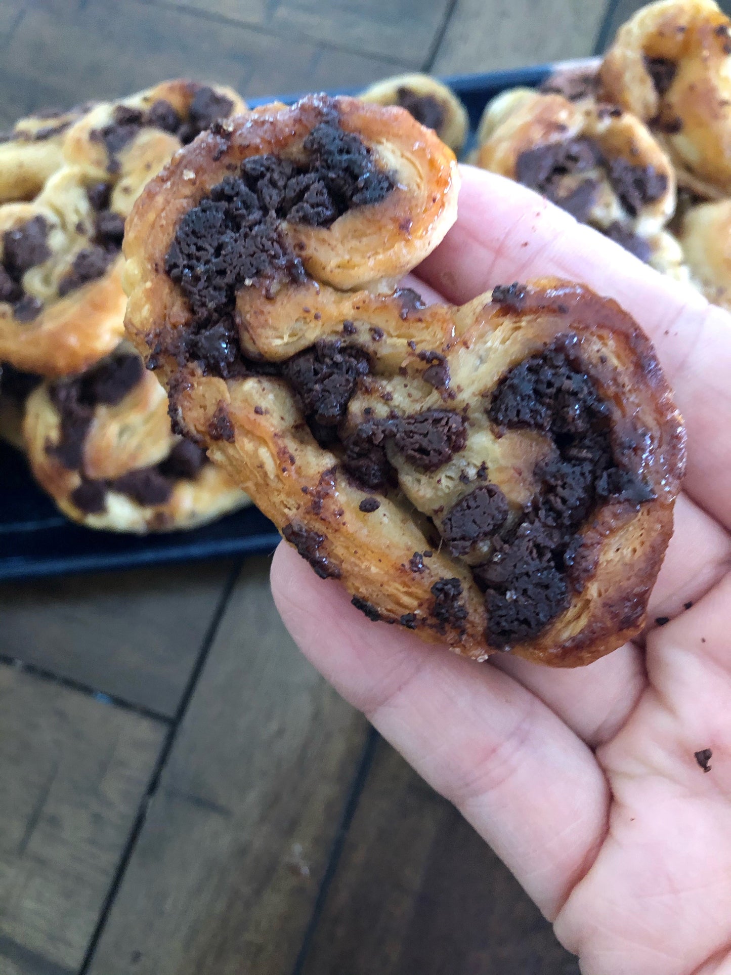 French Palmiers ** Angel Wing Cookies ** Elephant Ear Cookies
