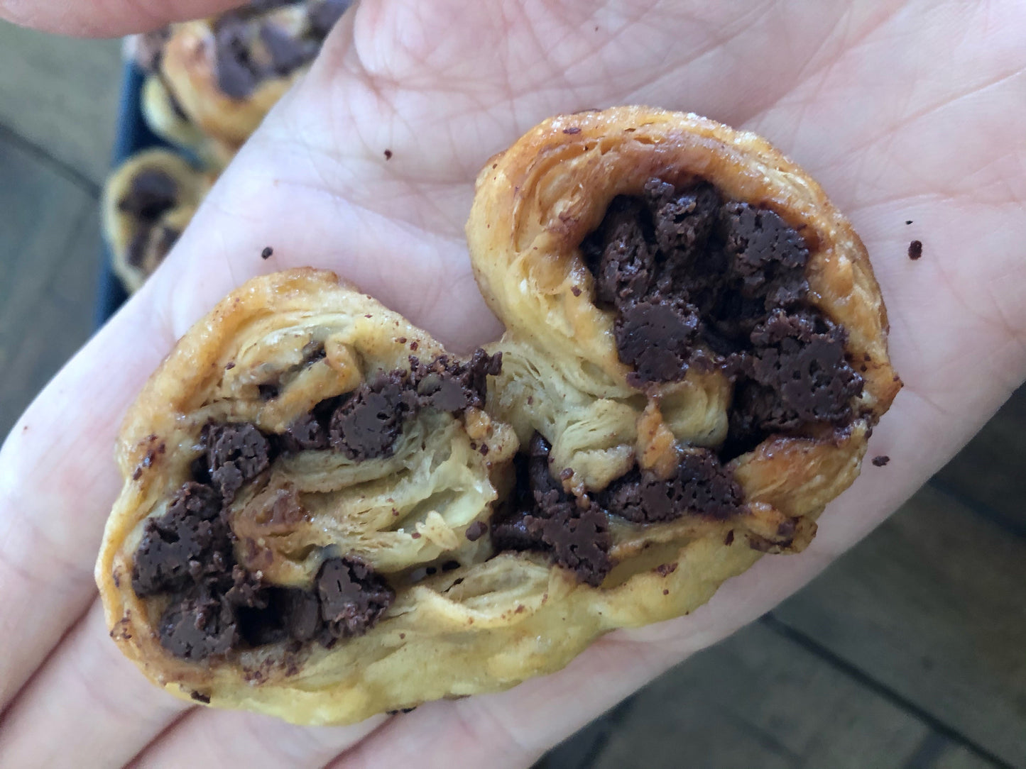 French Palmiers ** Angel Wing Cookies ** Elephant Ear Cookies