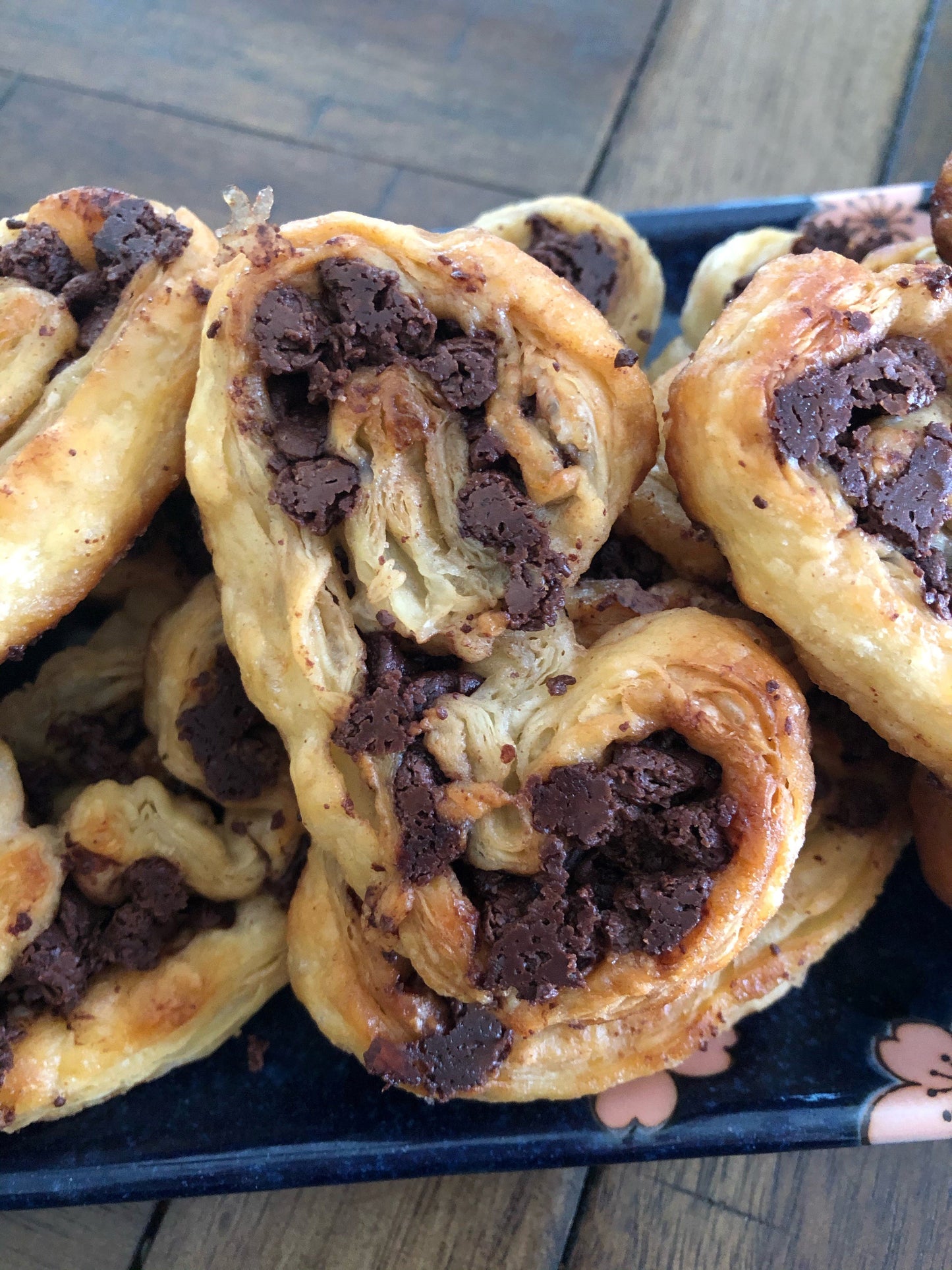 French Palmiers ** Angel Wing Cookies ** Elephant Ear Cookies