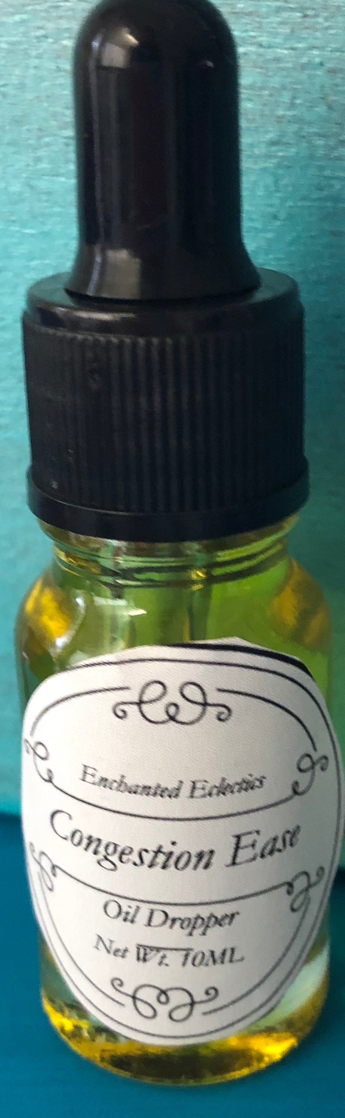 Congestion Ease Oil Blend - choice of dropper or roller bottle