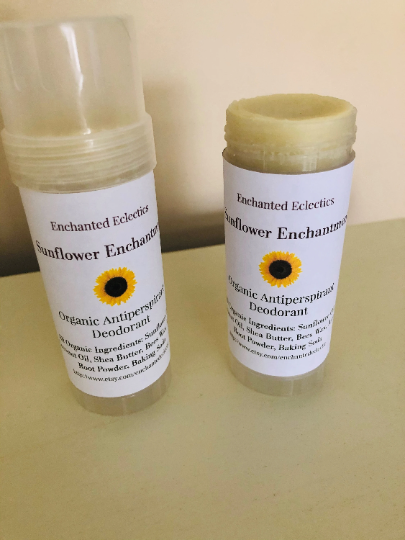 SunFlower Enchantment **All Natural** Organic Deodorant  * Aluminum Free *