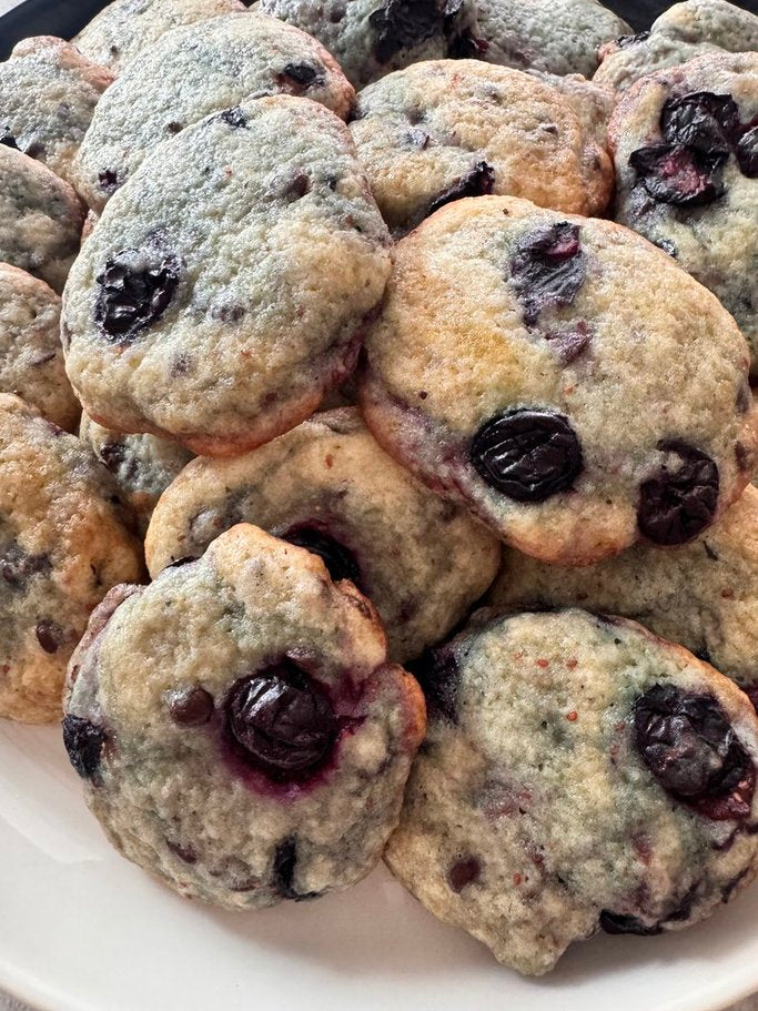 Blueberry Chocolate Chip Cookies