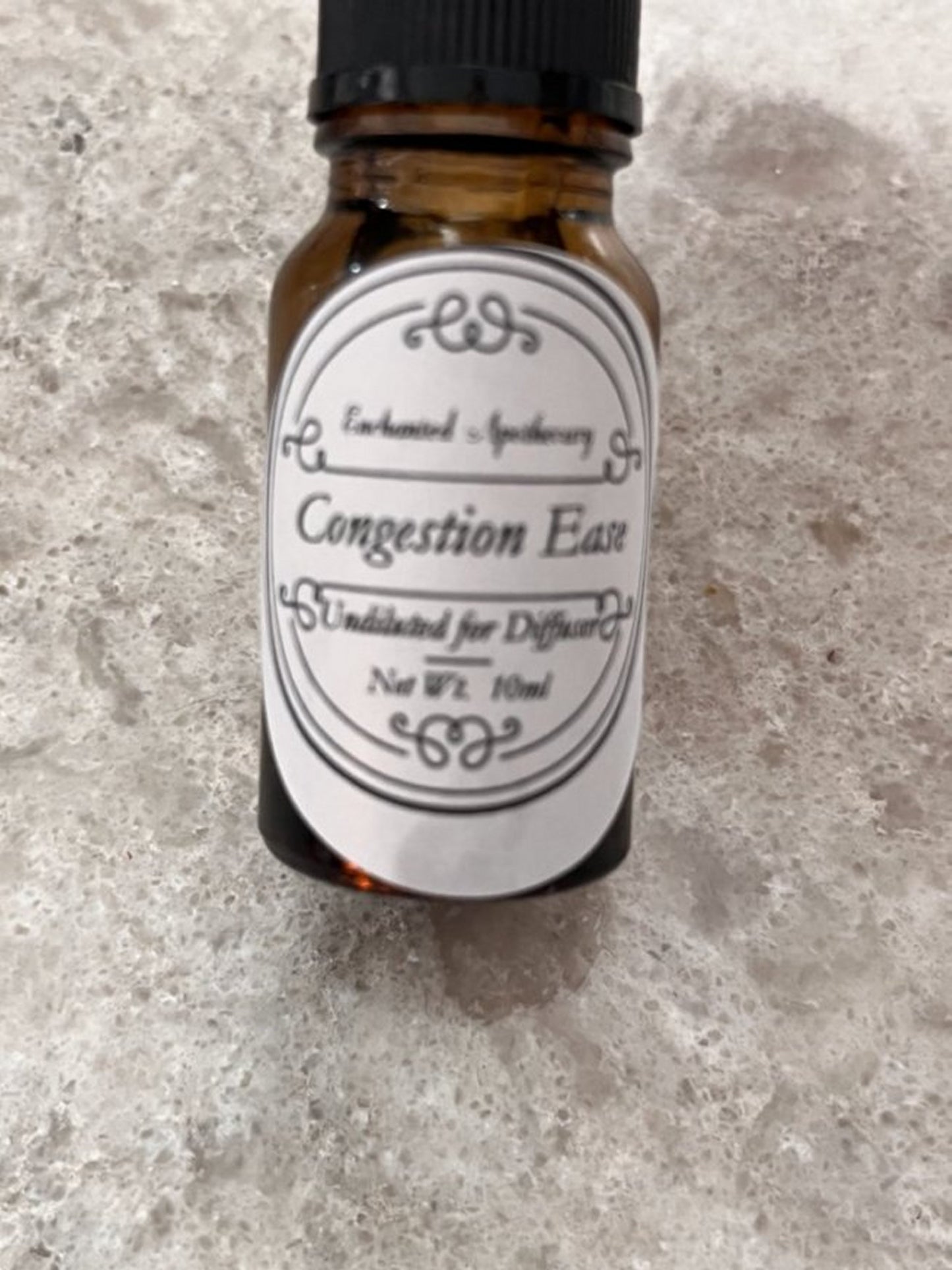 Congestion Ease Oil Blend - choice of dropper or roller bottle