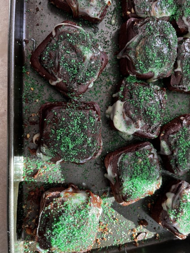 Irish Whiskey Brownies/Irish Coffee Brownies