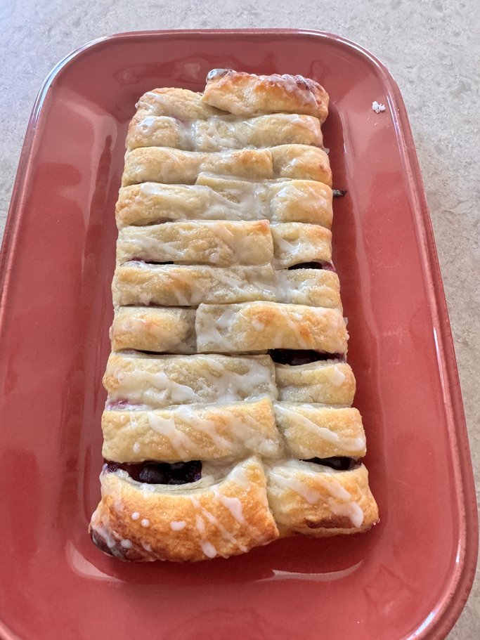 Lemon Berry Strudel