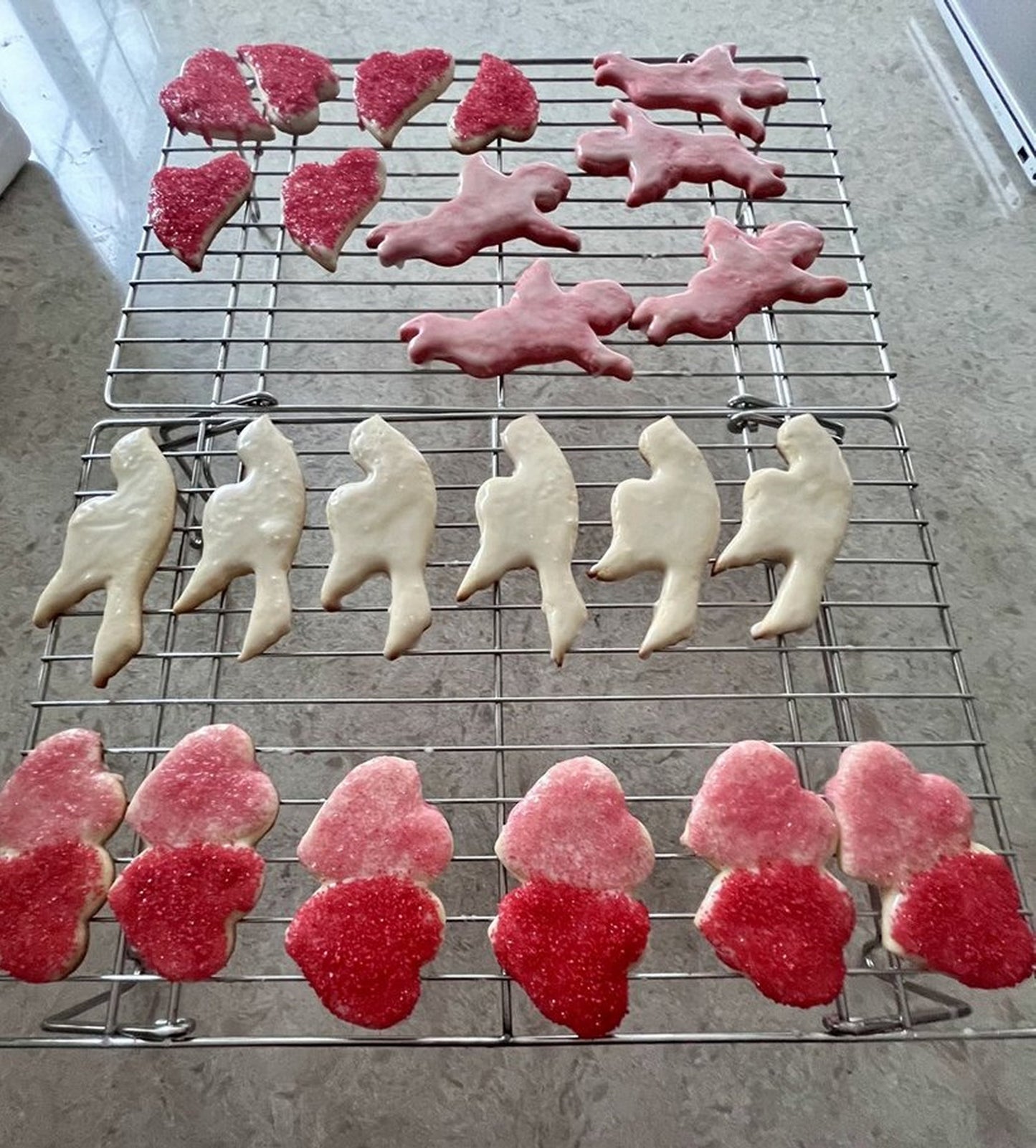 Valentine’s Day Sugar Cookies*  Home Baked Decorated Sugar Cookies