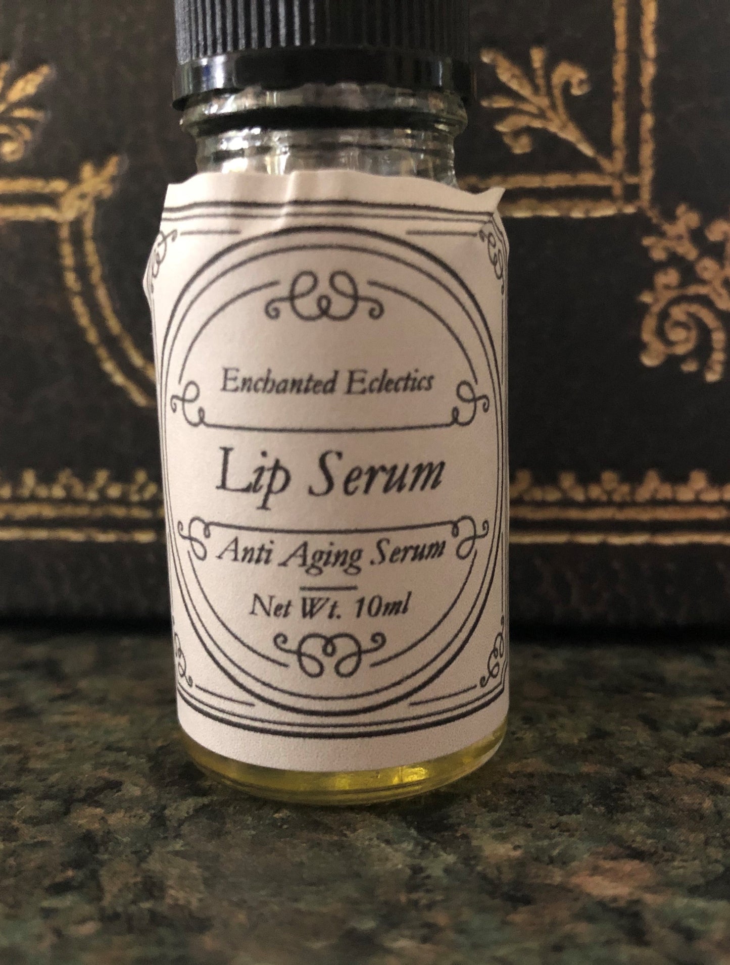 Organic Lip Serum * For Fine Lines & Wrinkles Around The Lips * Vegan Friendly