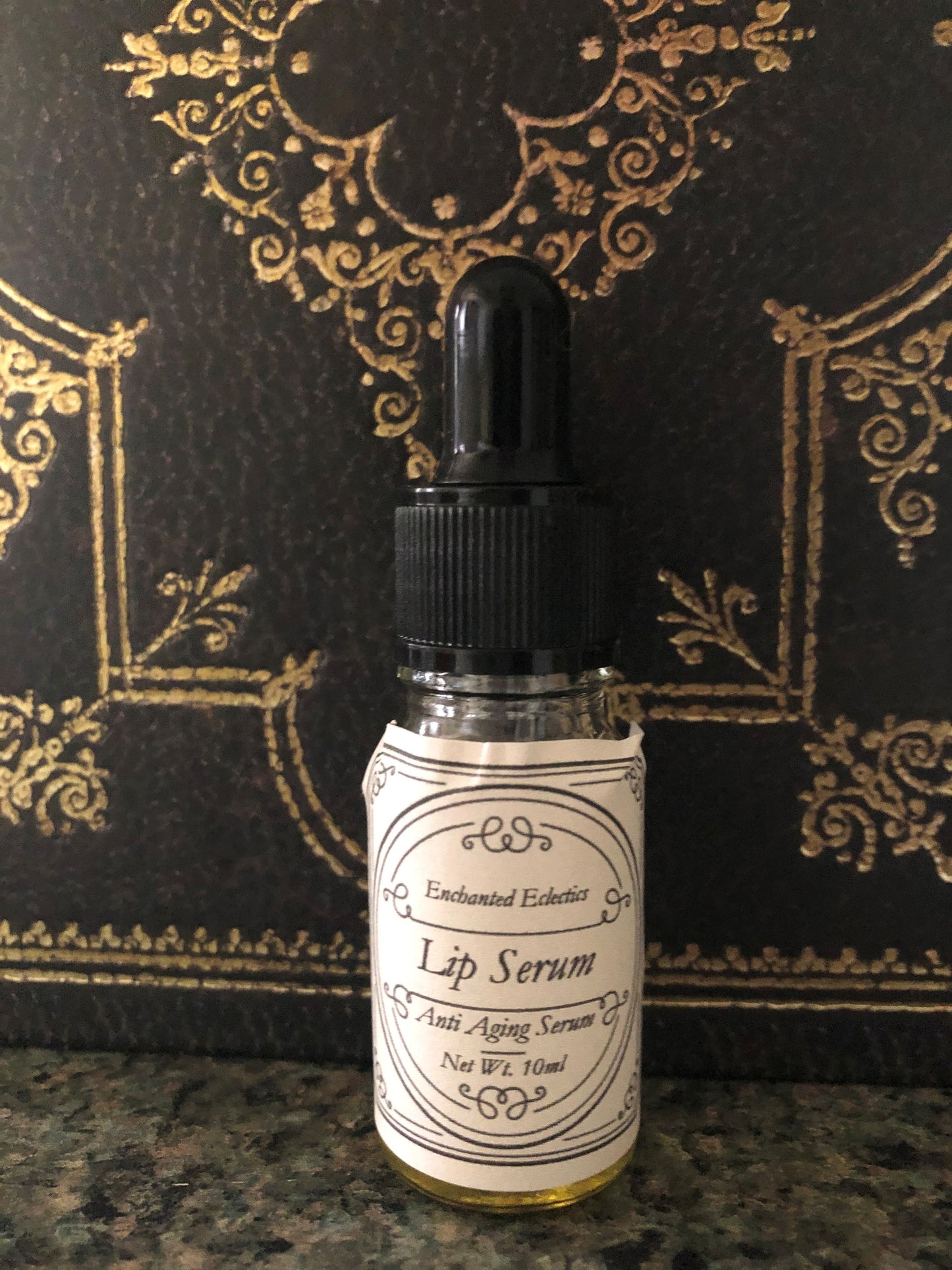 Organic Lip Serum * For Fine Lines & Wrinkles Around The Lips * Vegan Friendly