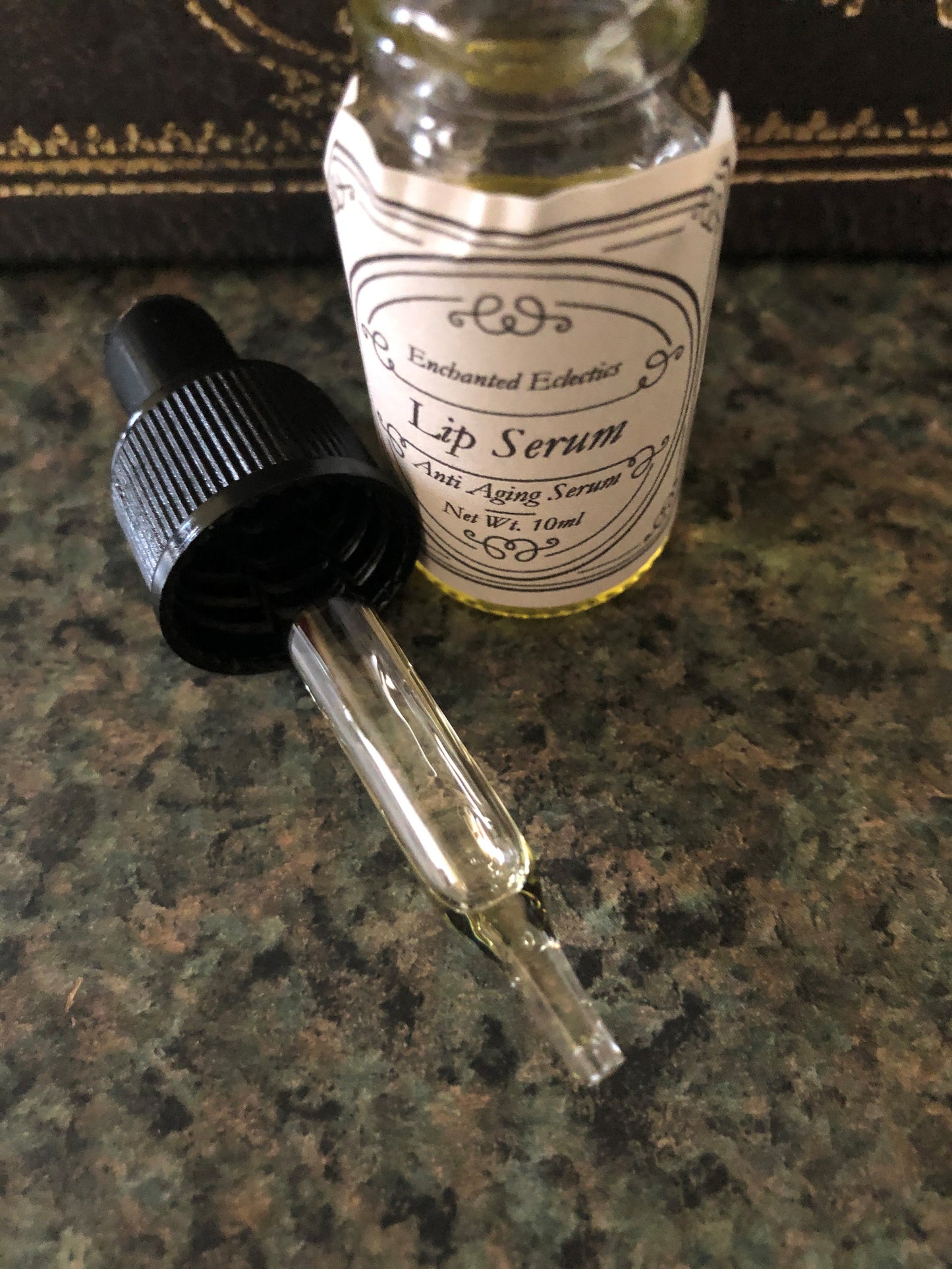 Organic Lip Serum * For Fine Lines & Wrinkles Around The Lips * Vegan Friendly