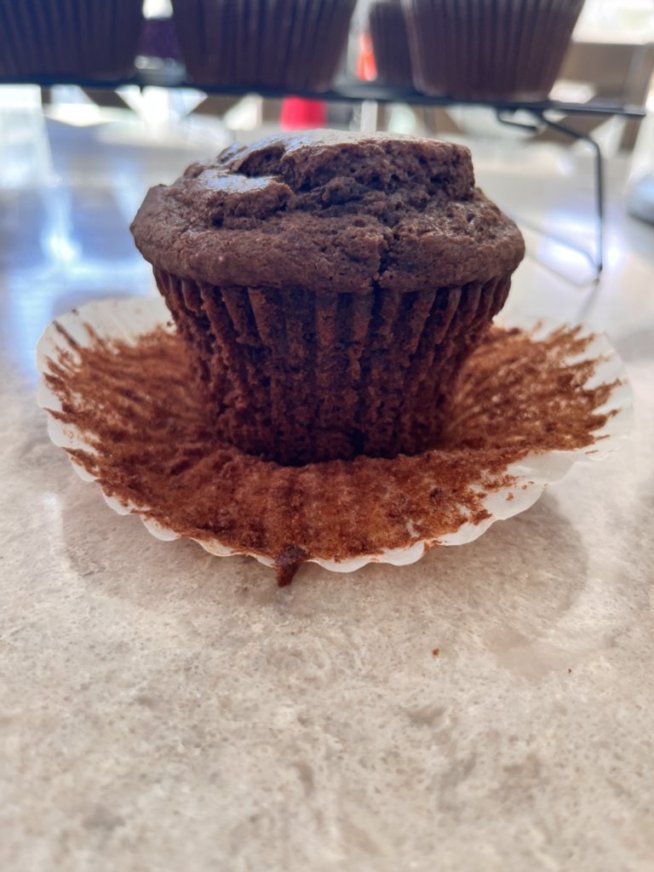 Double Dark Chocolate Muffins * Super Moist & Delicious *