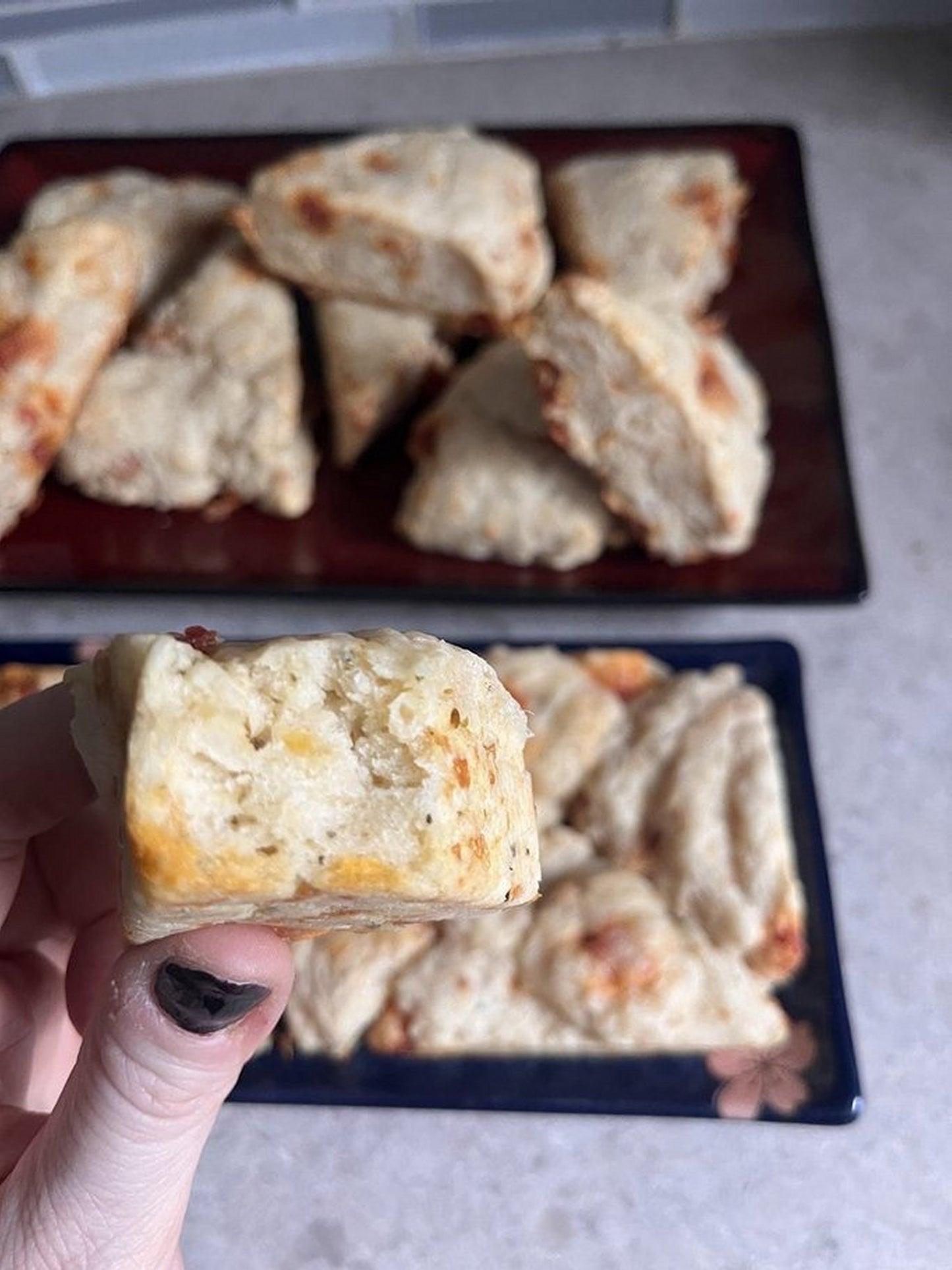 Pepperoni Provolone Scones * Choice of Large or Mini Scones * Pepperoni Mozzarella Scones *