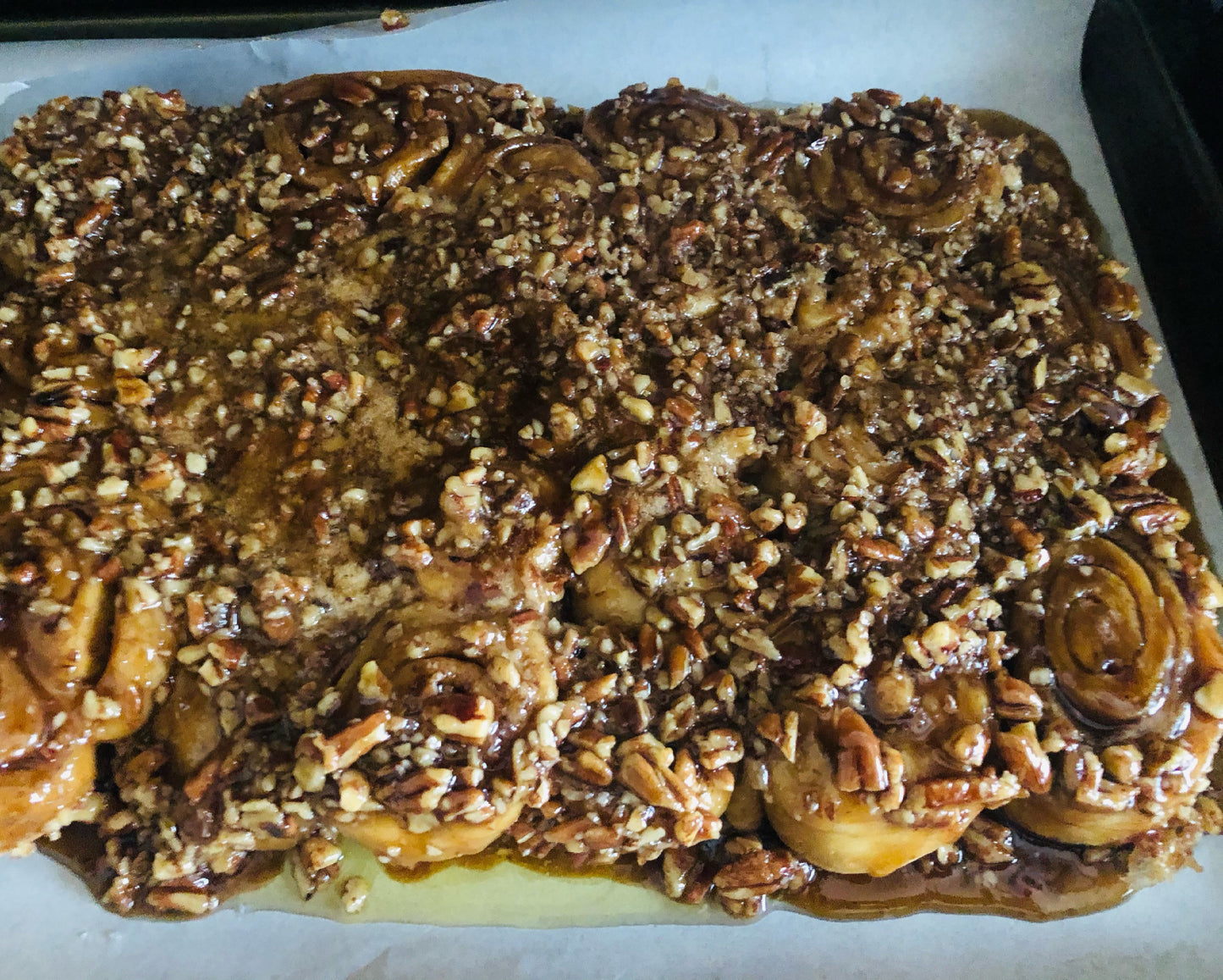 Caramel Covered Pecan Sticky Buns