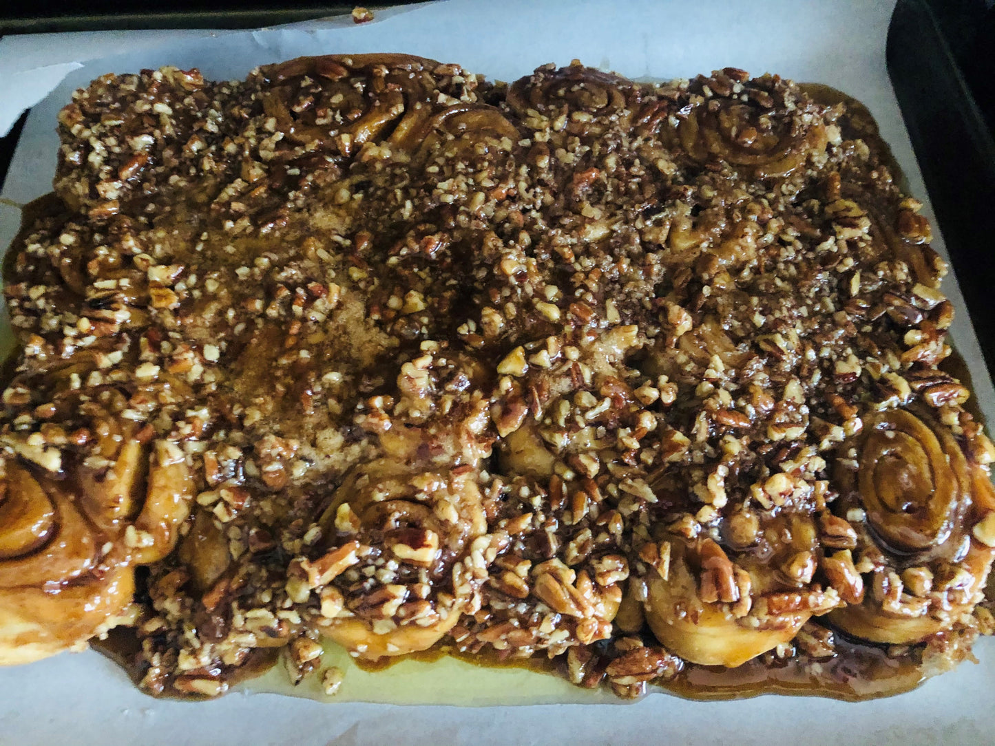 Caramel Covered Pecan Sticky Buns