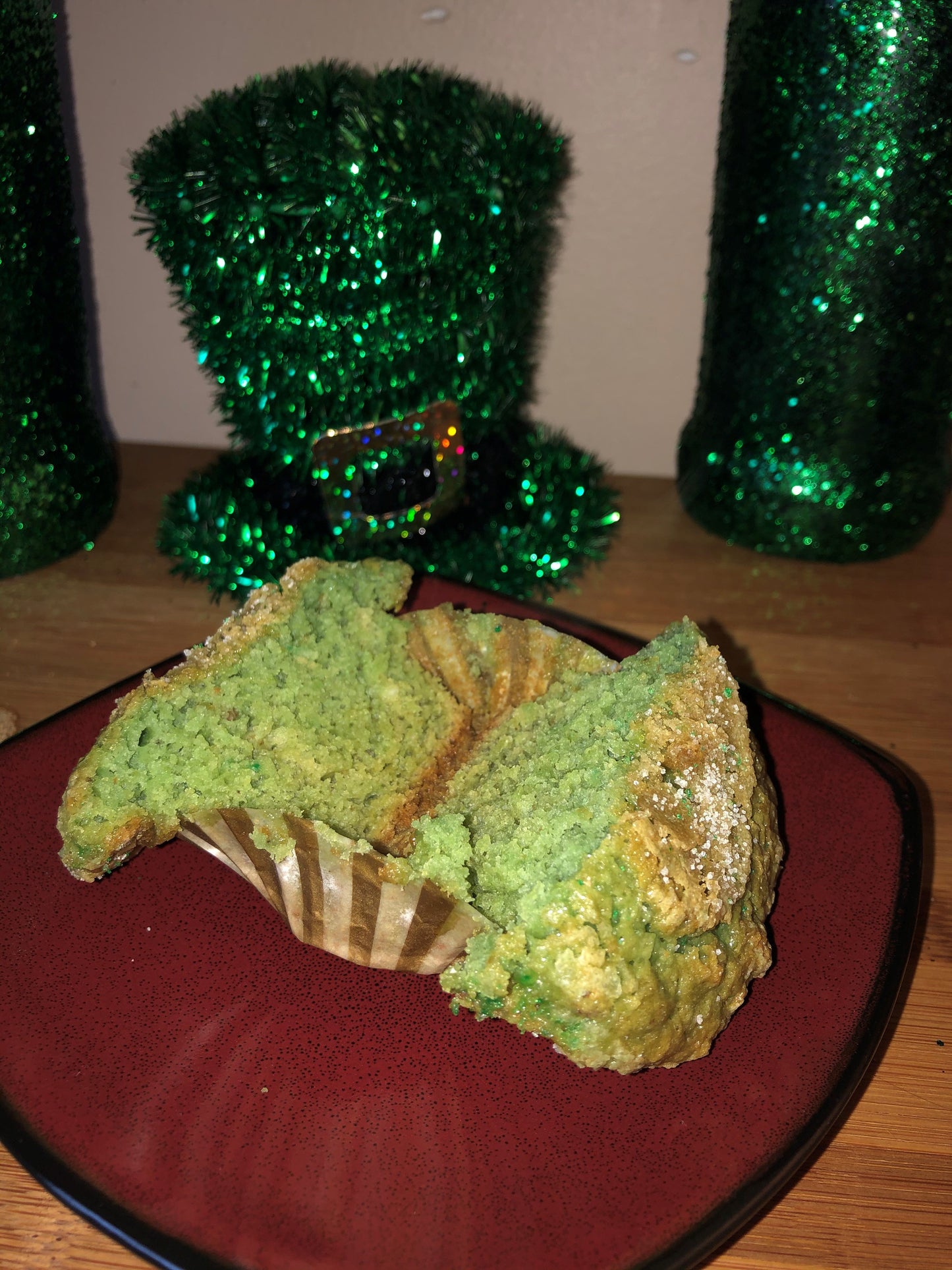 Pistachio Muffins * Moist & Delicious * Organic Ingredients