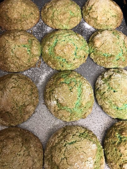 Pistachio Muffins * Moist & Delicious * Organic Ingredients