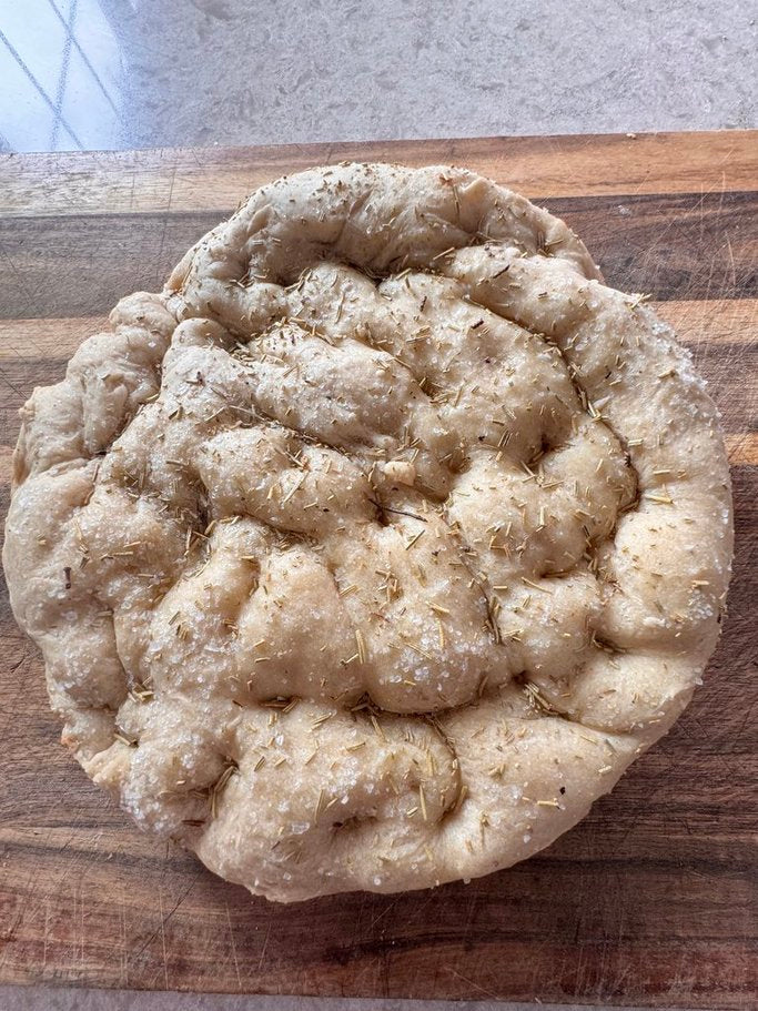 Rosemary & Olive Oil Focaccia Bread  * Vegan Friendly *