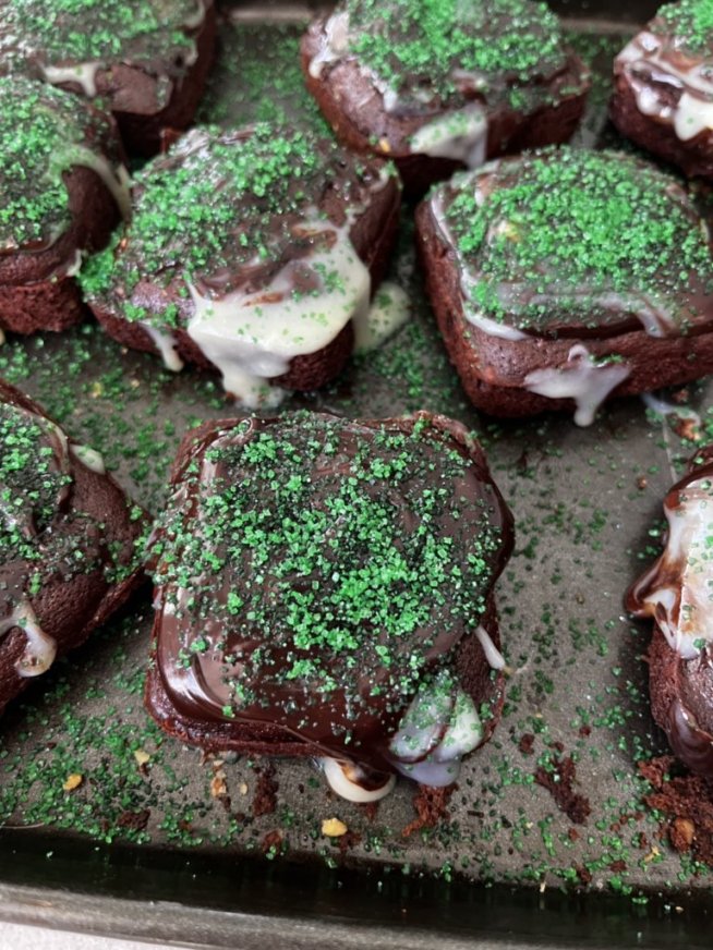Irish Whiskey Brownies/Irish Coffee Brownies