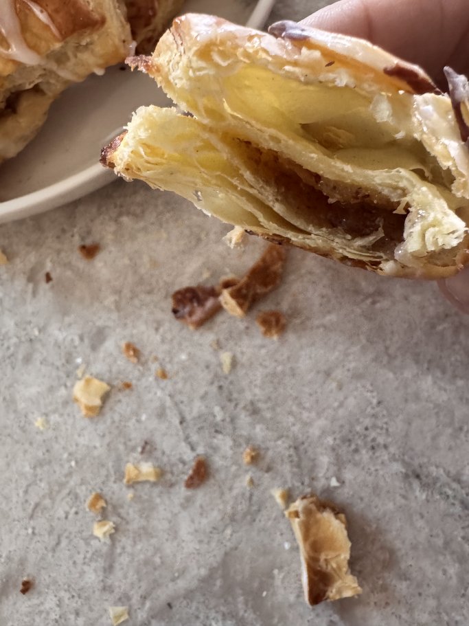 Almond Bear Claws * Bear Claw Pastries with Almond Filling * Organic Ingredients