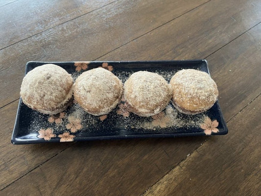Apple Jelly Filled Cinnamon Apple Cider Donut Muffins